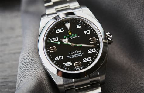 rolex air king avis